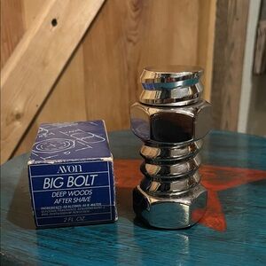 Vintage Avon Silver Big Bolt Decor Piece